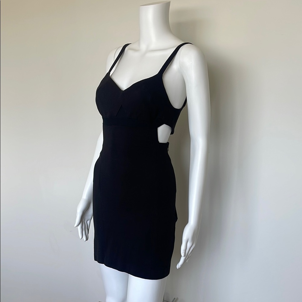 All Saints Black Strappy Dress